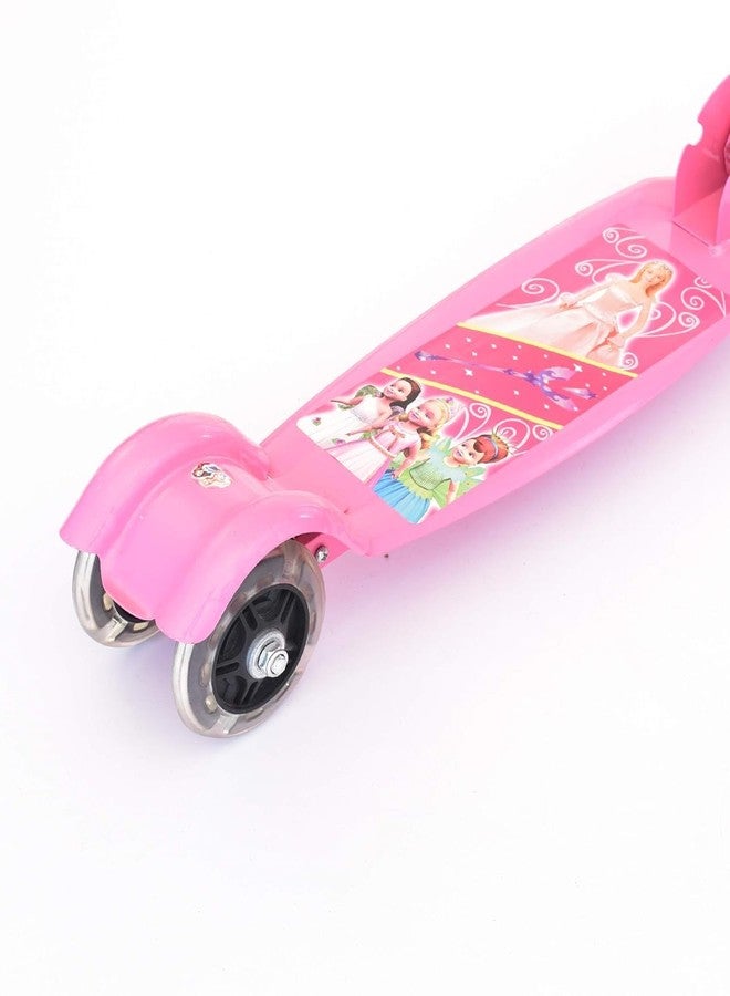 IRIS Foldable 3 Wheel Scooter Tricycle for Indoor & Outdoor Fun for Kids (Pink) - Image 3